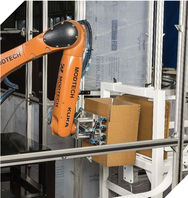 Robotic Case Erector installation 1