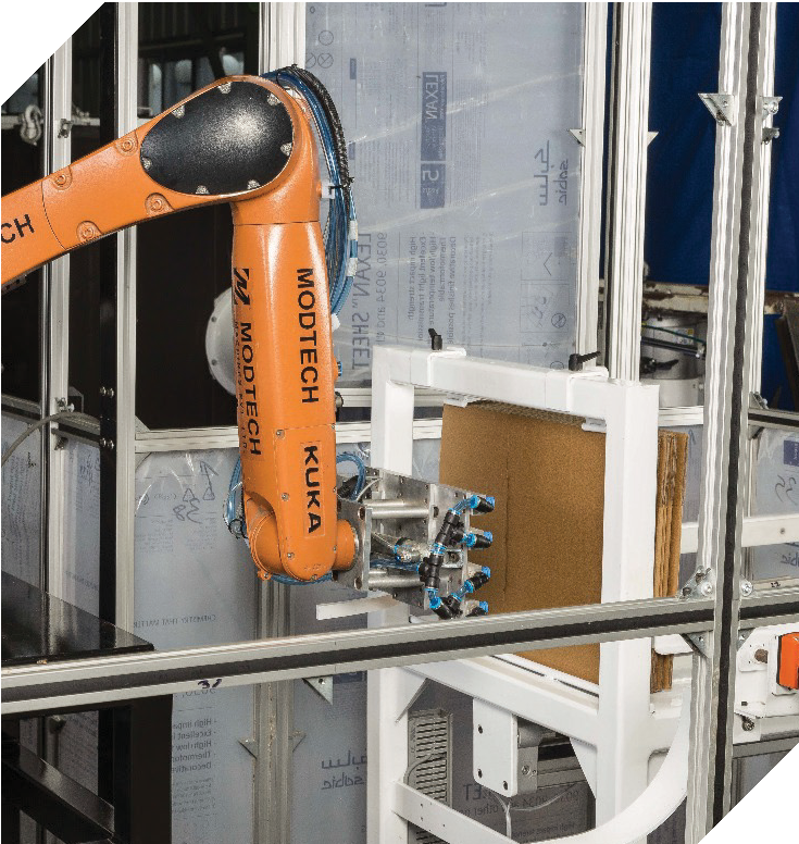 Robotic Case Erector installation 2