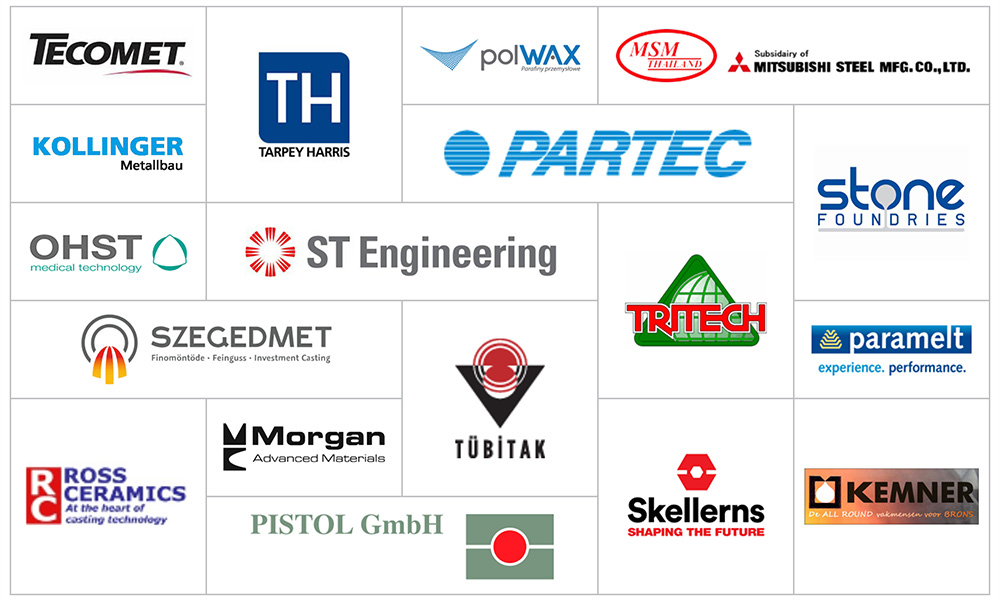 Original Modtech valued customer logos, collection 8 of 9